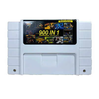 Cartucho Multijuegos Snes 900 En 1 Mario Sunset Riders Zelda