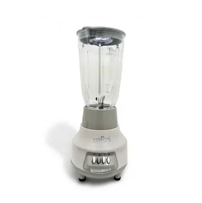 Licuadora Ecoblender Vaso Plástico 3 Vel Blanca Modelo P1010PBL114 MAN