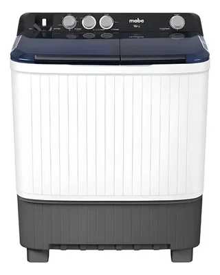 Lavadora Semiautomática Doble Tina 16kg Lmdx6124hbab0 Mabe
