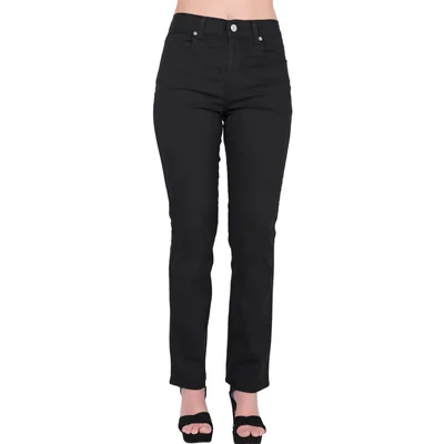 Jeans Mujer Basico Recto Negro Oggi Atraction 59105216