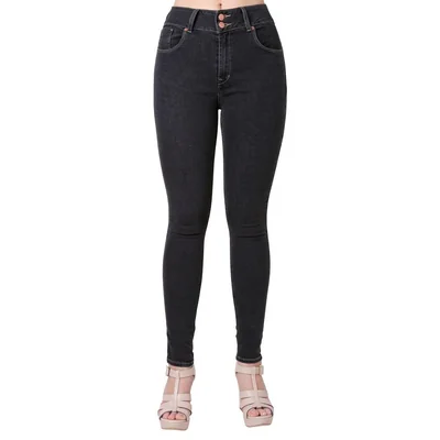 Jeans Mujer Basico Skinny Gris Oggi Katia 59105006