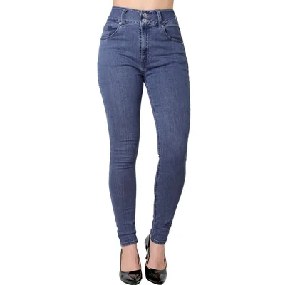 Jeans Mujer Básico Skinny Azul Oggi Katia 59105004