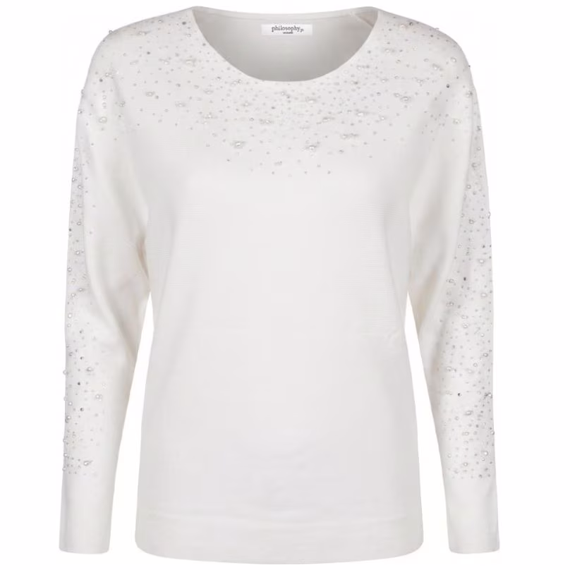 Sueter con Pedreria Philosophy Woman para Mujer Casual
