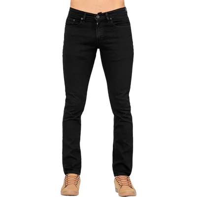 Jeans Hombre Básico Skinny Negro Oggi 59102056