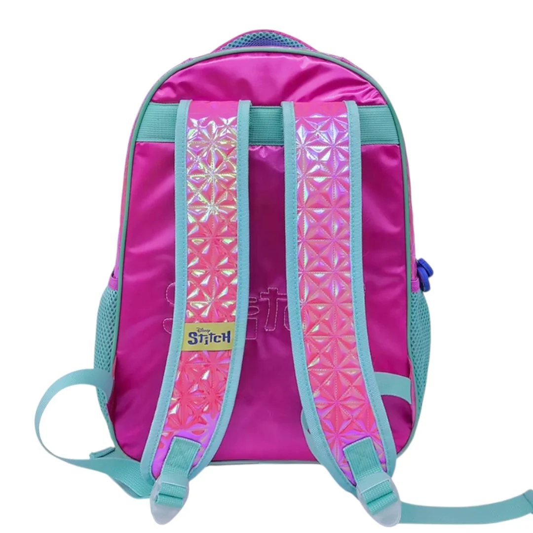 FM Mochila Grande Disney Stitch Rosa 3D SC601