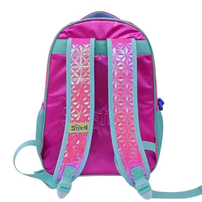 FM Mochila Grande Disney Stitch Rosa 3D SC601
