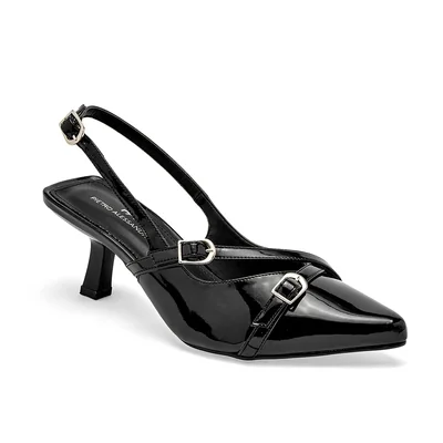 Pietro Alessandro Zapatilla Negro Charol Para Mujer  Cod.141704