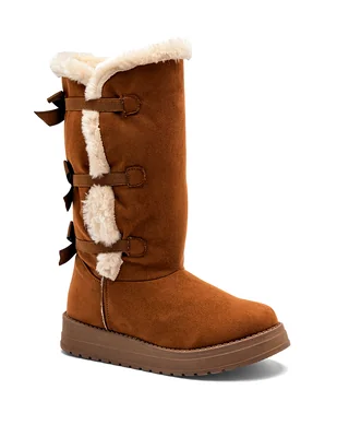 BOTA PARA INVIERNO COLOR CAFE PARA MUJER
