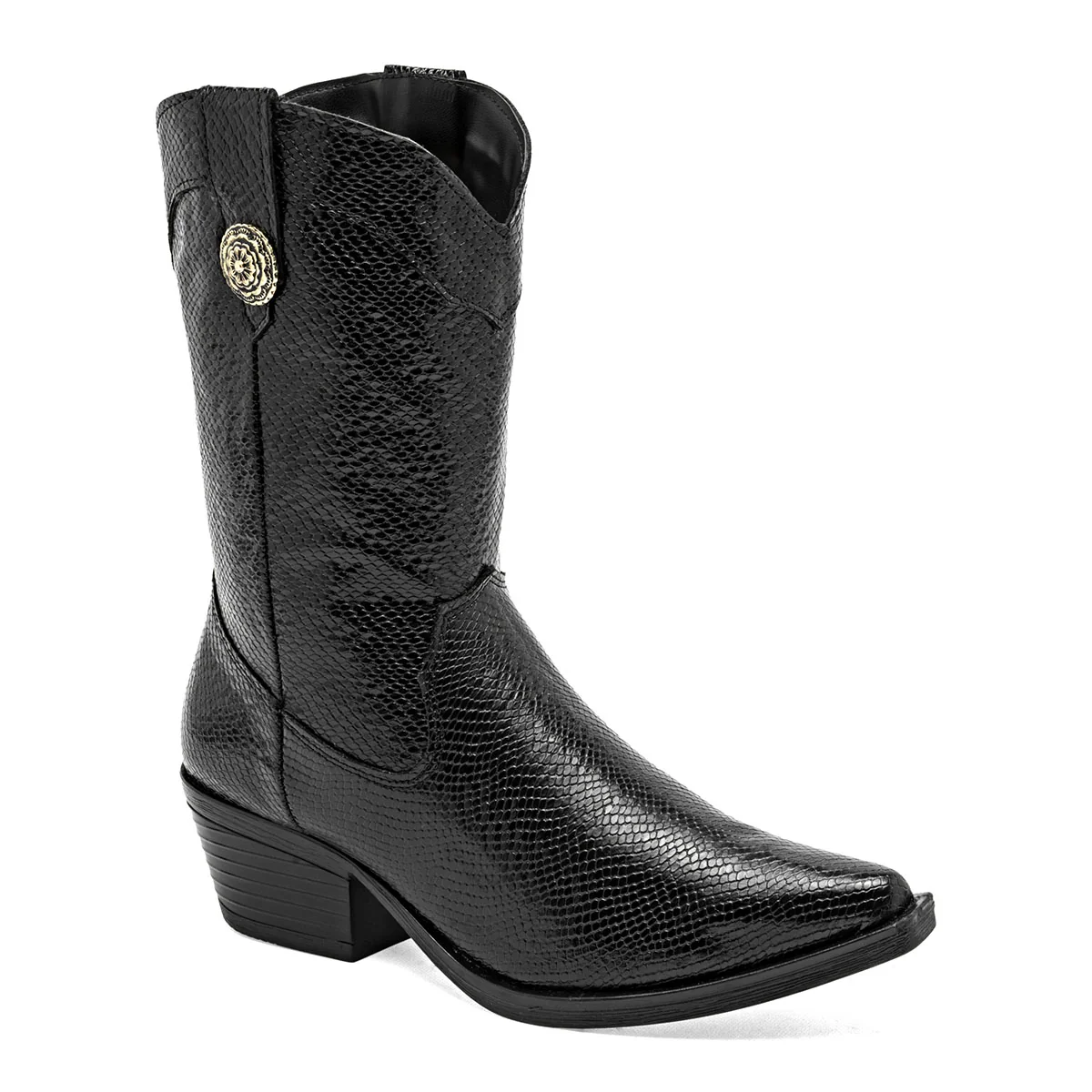 Botas vaqueras negras