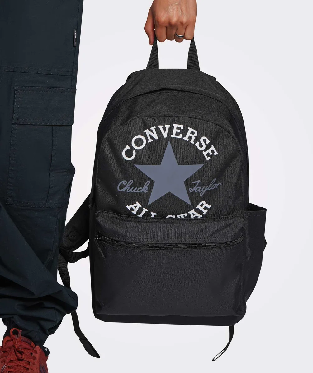 Mochila Converse Negra Chuck Taylor Unisex
