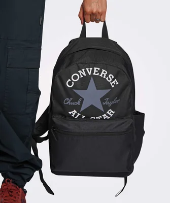 Mochila Converse Negra Chuck Taylor Unisex