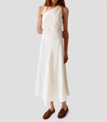 Vestido midi fantasía Mujer