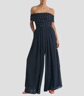 Jumpsuit de corte wideleg Mujer
