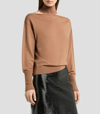 Suéter cuello alto Mujer