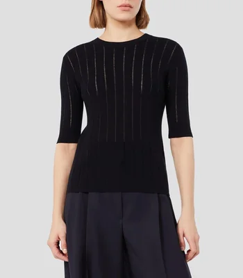 Suéter cuello redondo Mujer