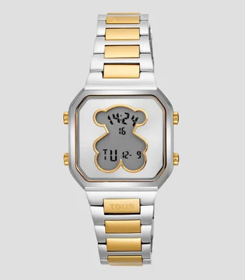 Reloj para Mujer D-Bear Mini Clásico Plata, Dorado