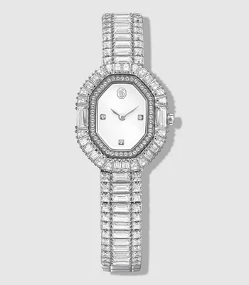 Reloj Unisex Matrix casual plateado