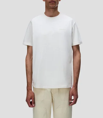 Playera cuello redondo manga corta estampada Hombre