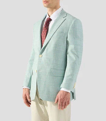 Saco de cuadros Hombre