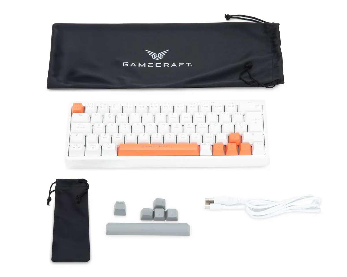 Teclado Gamer Alámbrico Gamecraft Krypton T5000