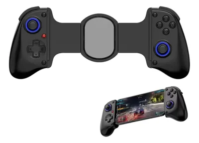 Gamepad Mobile Inalámbrica De Mando Para Celular Bluetooth Modelo Negro