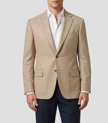 Saco con cuadros Hombre