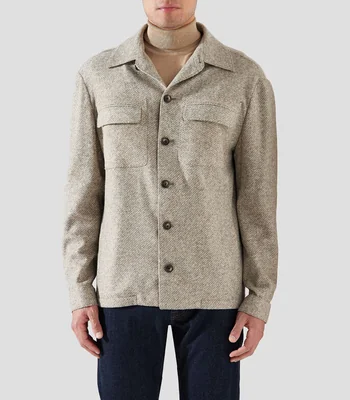 Blazer jaspeado Hombre