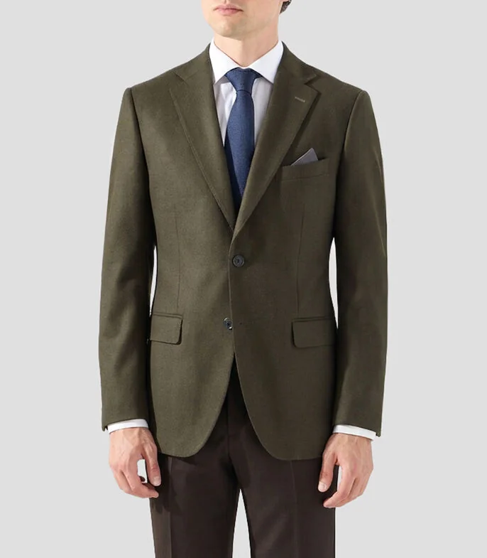 Saco liso Hombre