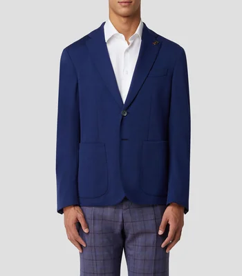Saco con microdiseños Hombre
