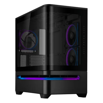 Gabinete Pc Asus Prime Ap202 Argb Negro Vidrio Templado Curvo Matx - Venta Internacional.
