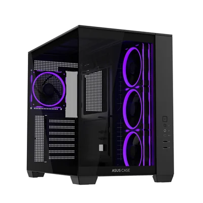 Caja Pc Asus A32 Plus Negro Con Ventiladores Argb - Venta Internacional.