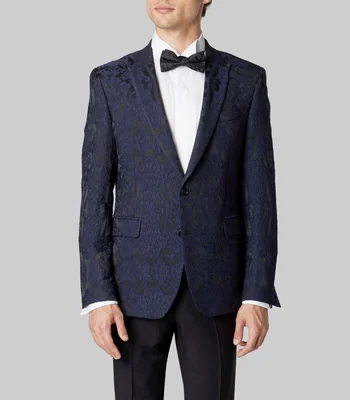 Saco con bordados Hombre