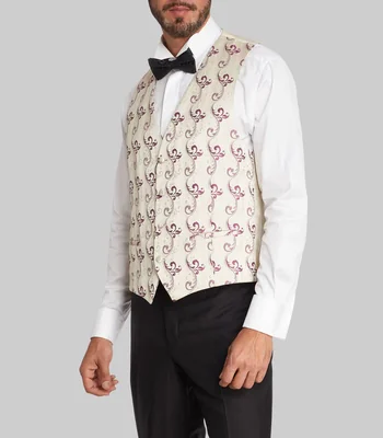 Chaleco de Vestir bordado Hombre