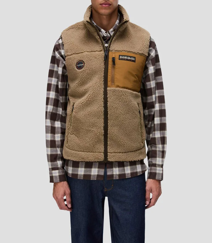 Chaleco polar Hombre