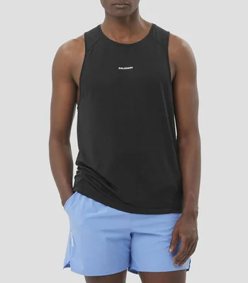 Tank para correr SHAKEout Core cuello redondo sin mangas Hombre