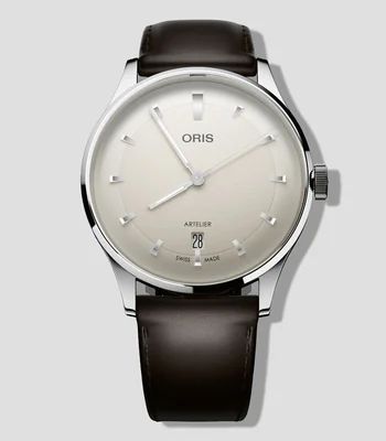 Reloj para Hombre Artelier Date casual, plateado