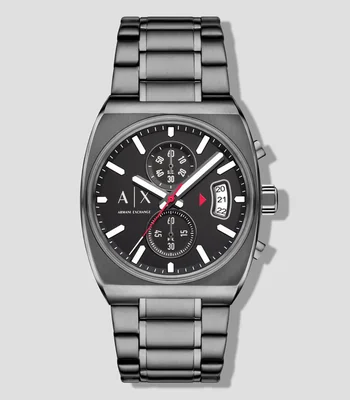 Reloj para Hombre Street Casual Negro, Gris