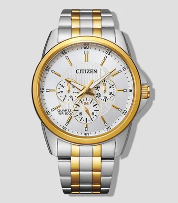 Reloj Chrono Acero Inoxidable Hombre