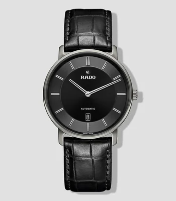 Reloj para Hombre Automático DiaMaster Thinline Classic Carátula Negra