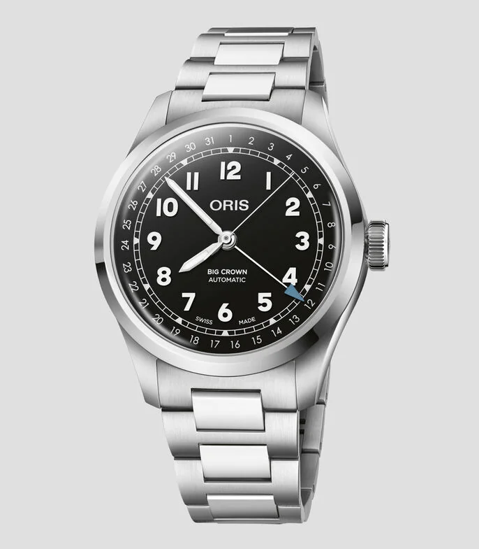 Reloj para Hombre Pointer Date Casual Plateado