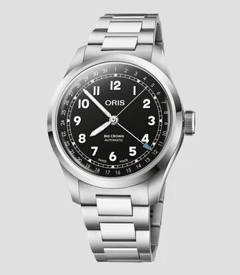 Reloj para Hombre Pointer Date Casual Plateado