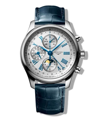 Reloj para Hombre Master Casual De vestir, Plateado, Azul
