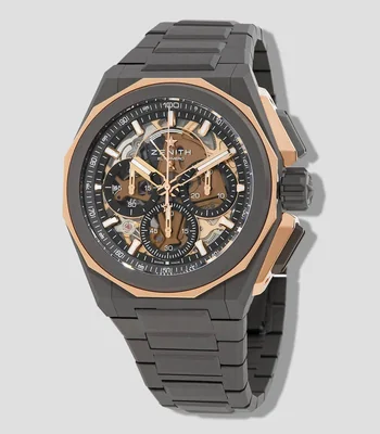 Reloj para Hombre Defy casual gris, oro rosa