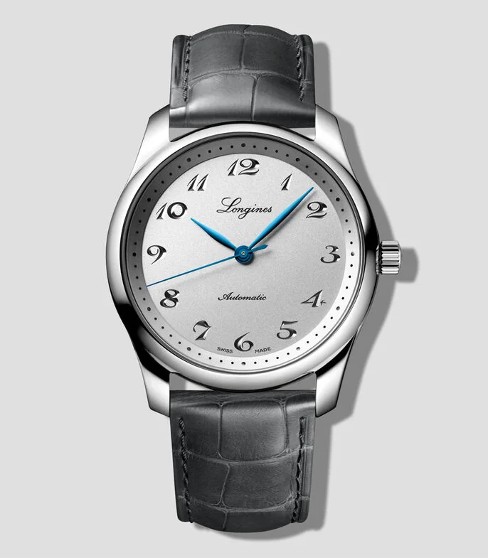Reloj para Hombre Master Collection de Piel Casual Gris