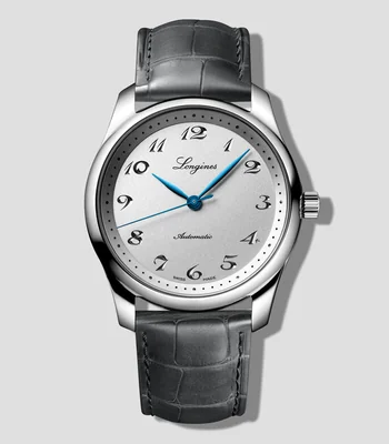 Reloj para Hombre Master Collection de Piel Casual Gris