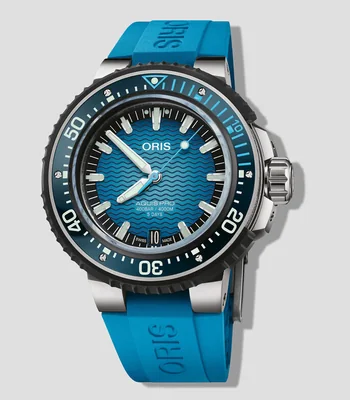 Reloj para Hombre Aquis Deportivo Azul, Plateado