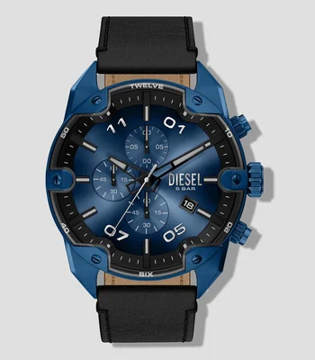 Reloj para Hombre Spiked Casual Azul, Negro