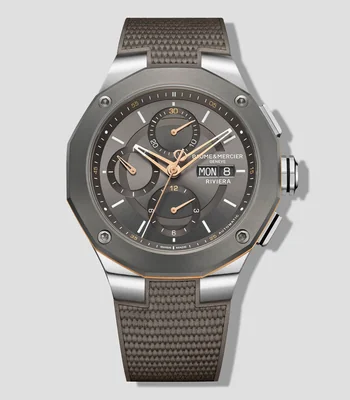 Reloj para Hombre Riviera deportivo, gris