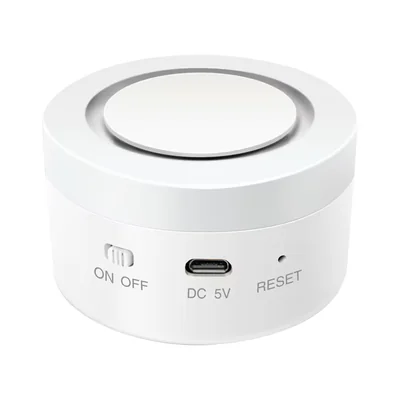 Sirena Inteligente Wifi/Luz Led/Control Remoto Tecnolite Connect color Blanco Compatible con App Móvil