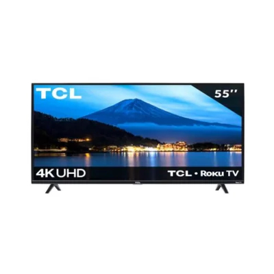 Pantalla TCL 55 S4 Series 4K UHD HDR LED Smart TV Roku TV Edicion Limitada Negro